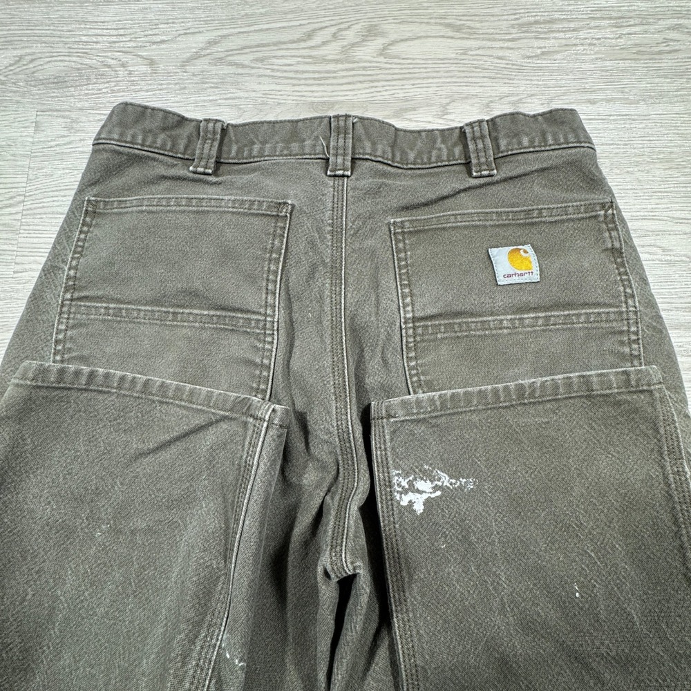 Carhartt Men's Work Pants Rugged Flex Relaxed Fit Duck Utility Brown 32x32 - Picture 9 of 10